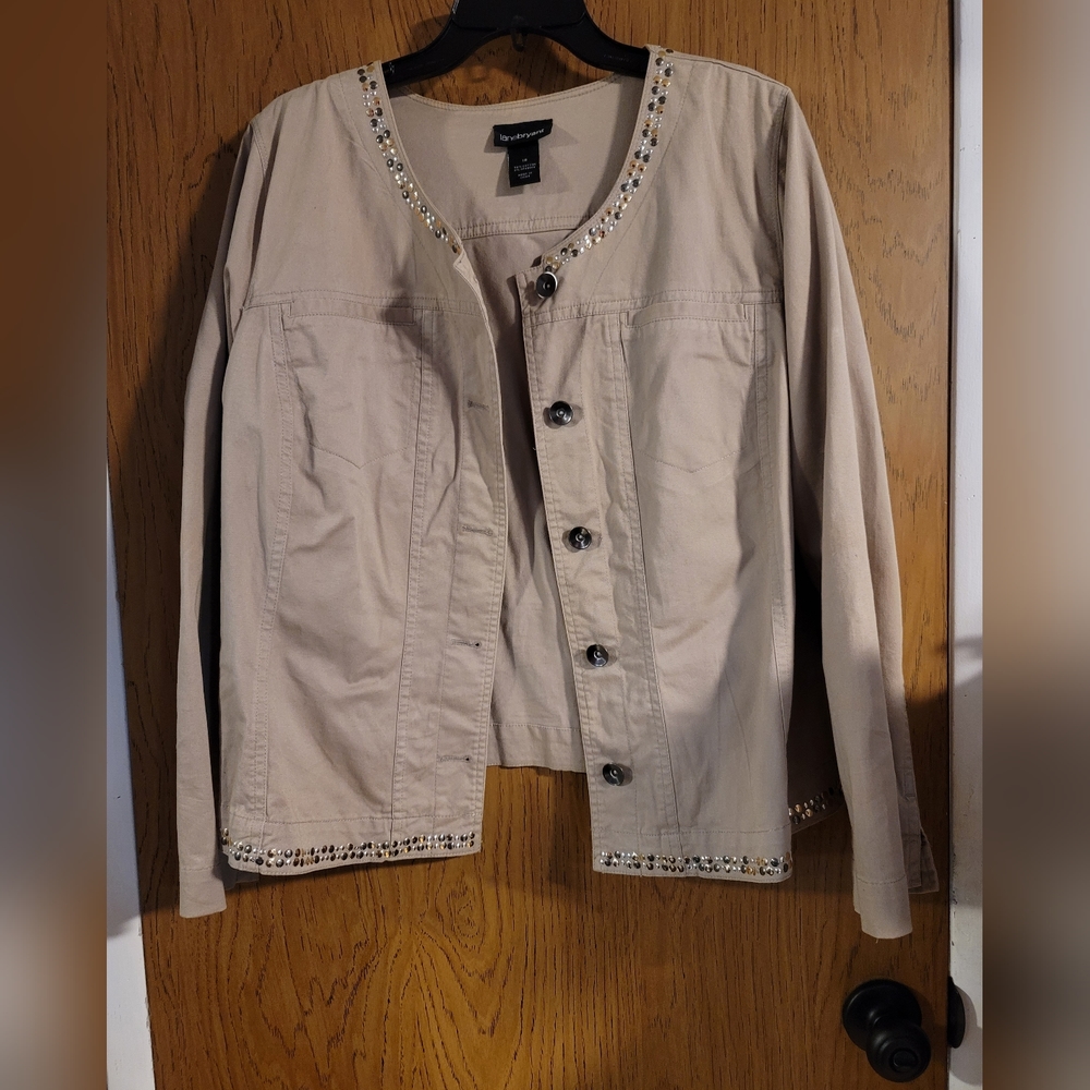 Lane Bryant Twill Jacket